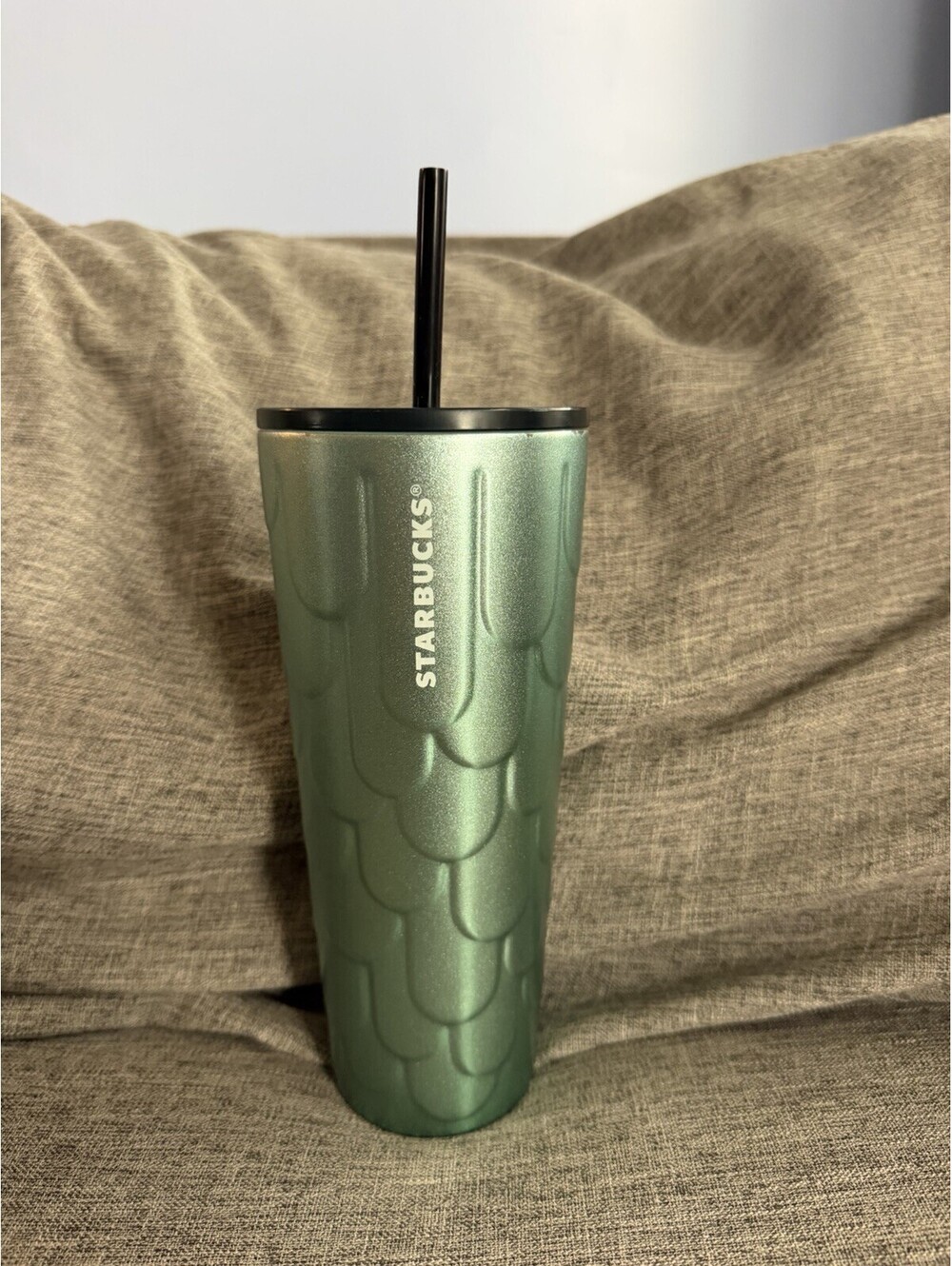 Starbucks Stainless Steel Tumbler Mermaid Scales 24oz Spring Cold Cup 2022